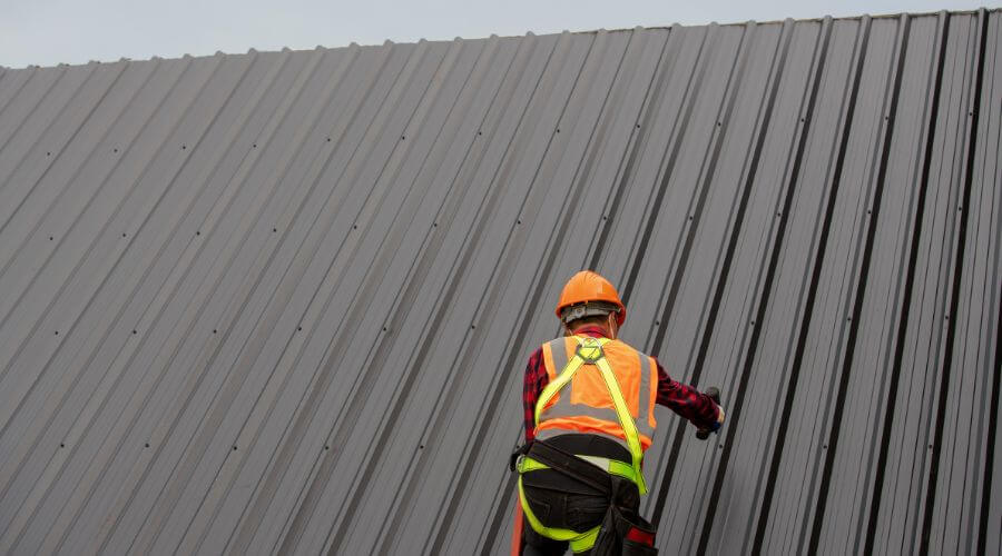 Professional metal roof installation services in Wheatland, IN
